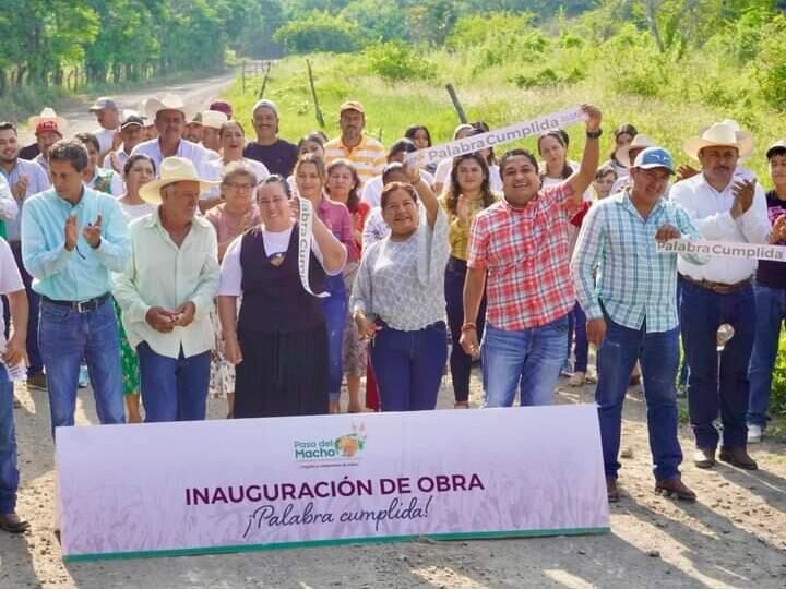 INAUGURAN CAMINO EL RANCHITO-BALSA TORTUGA