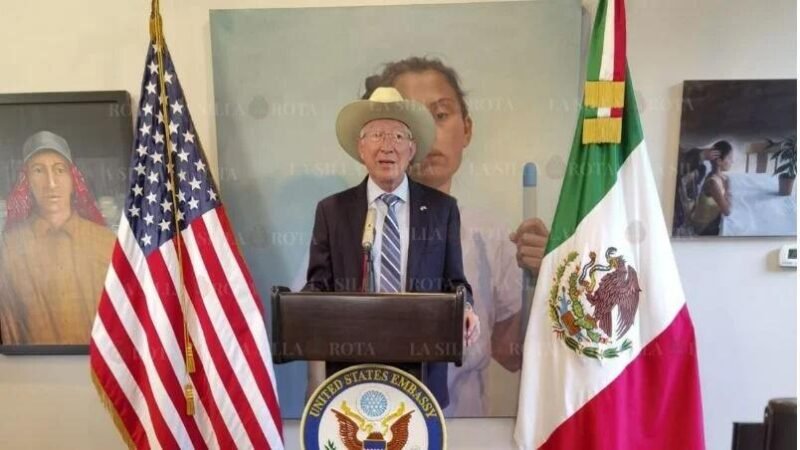 ‘NUNCA SE VA A PAUSAR’ LA RELACIÓN ENTRE MÉXICO Y EU: KEN SALAZAR