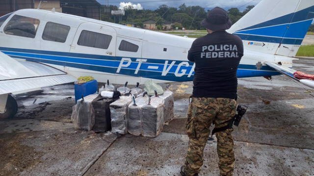 FUERZA AÉREA INTERCEPTA AVIONETA CON 500 KILOS DE COCAÍNA EN OAXACA