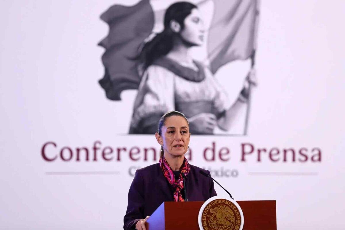 CLAUDIA SHEINBAUM DESCARTA QUE LA VIOLENCIA AFECTE A LA ECONOMÍA MEXICANA