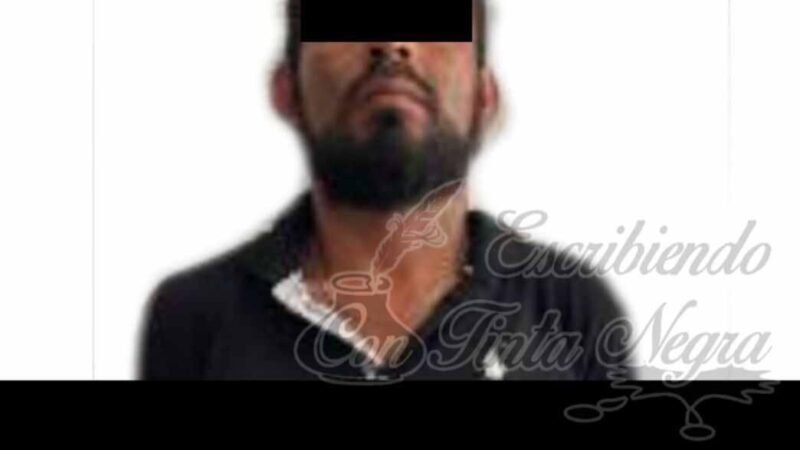 DETIENEN A SUJETO CON ARMA DE FUEGO