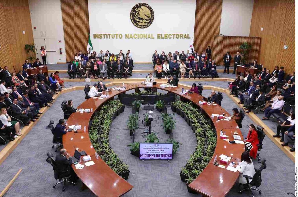 ELECCIÓN DE JUECES COSTARÁ 13 MIL 205 MDP: INE