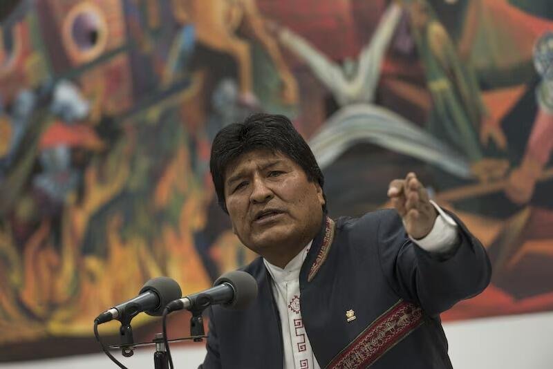 EVO MORALES ANUNCIA HUELGA DE HAMBRE