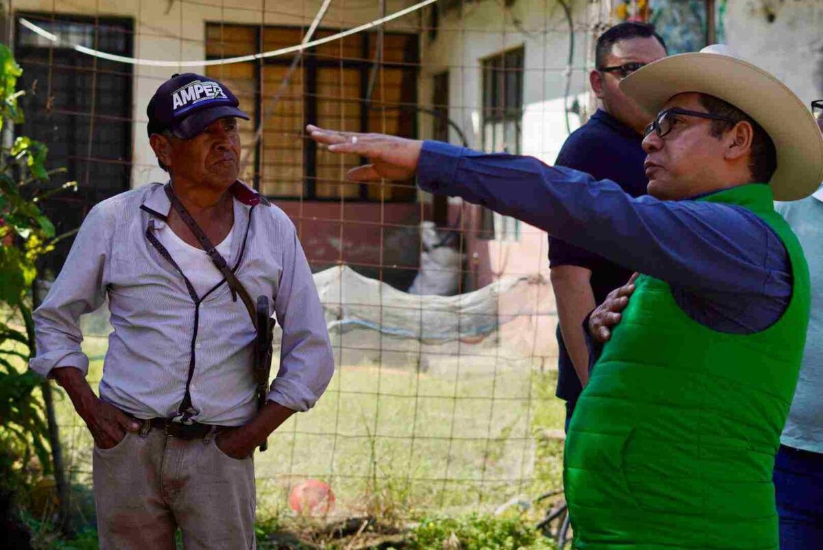 PONEN EN MARCHA OBRA EN COLONIA ANTONIO LUNA