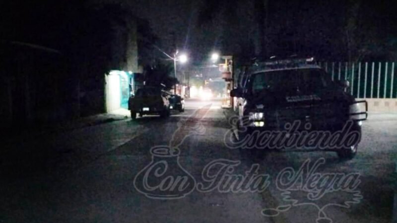 PERSECUSIÓN Y BALACERA EN DOS CAMINOS