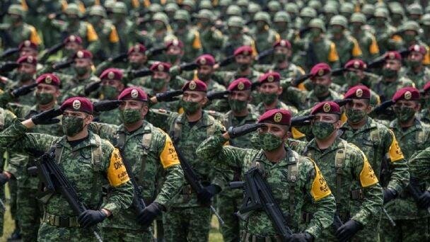 GOBIERNO FEDERAL PROMETE INCREMENTO SALARIAL A SOLDADOS DE EJÉRCITO MEXICANO