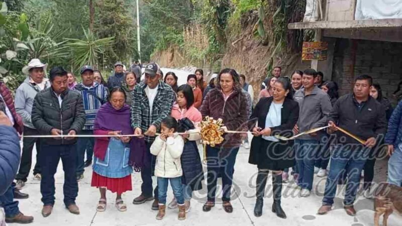 ENTREGA LEONEL SÁNCHEZ CARRETERA EN LA MARANGOLA