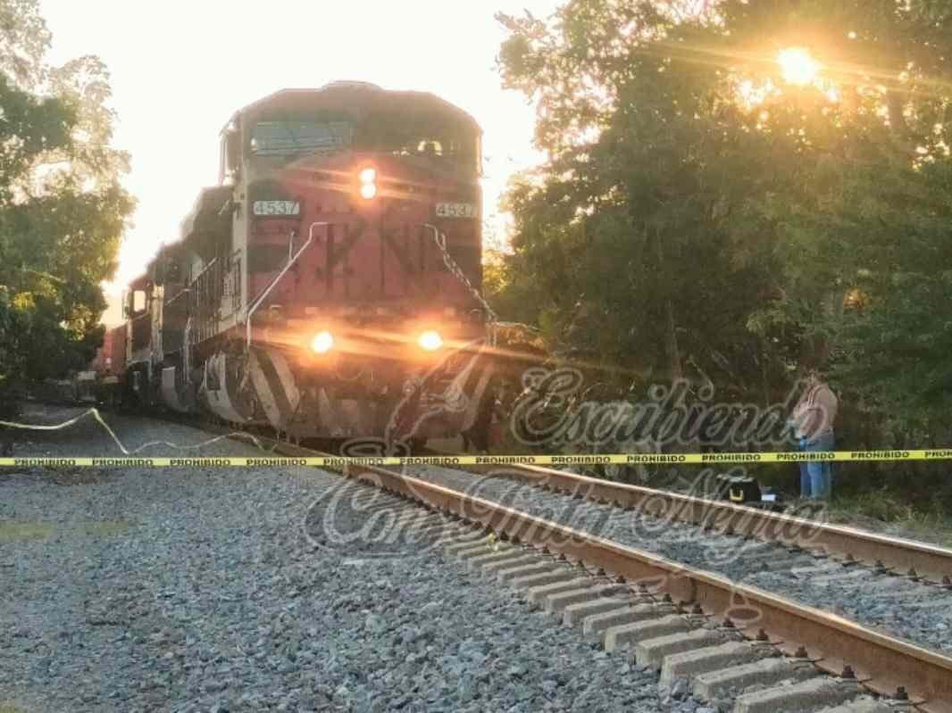 JOVEN MUERE ARROLLADO POR EL TREN