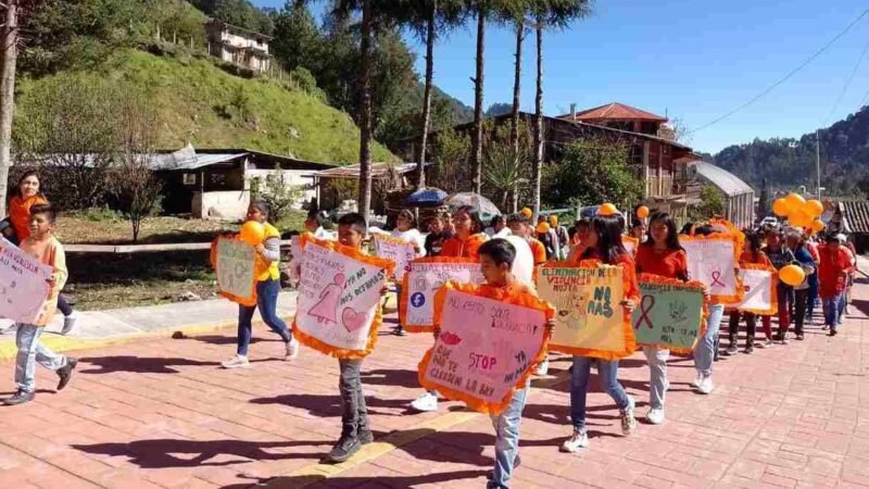 CONMEMORAN DÍA INTERNACIONAL DE LA ELIMINACIÓN DE LA VIOLENCIA CONTRA LA MUJER