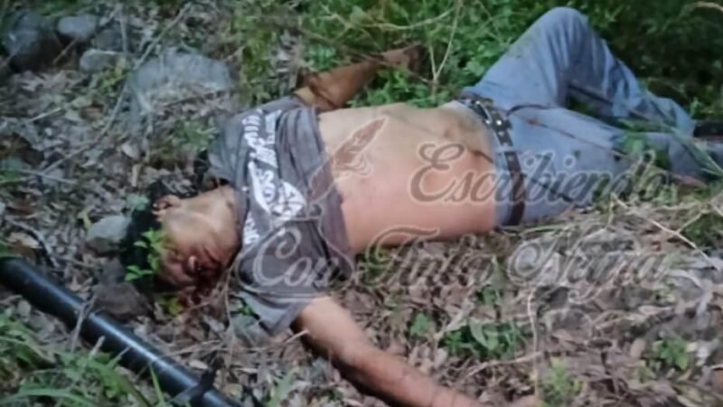 SE MATA MOTOCICLISTA EN ACCIDENTE