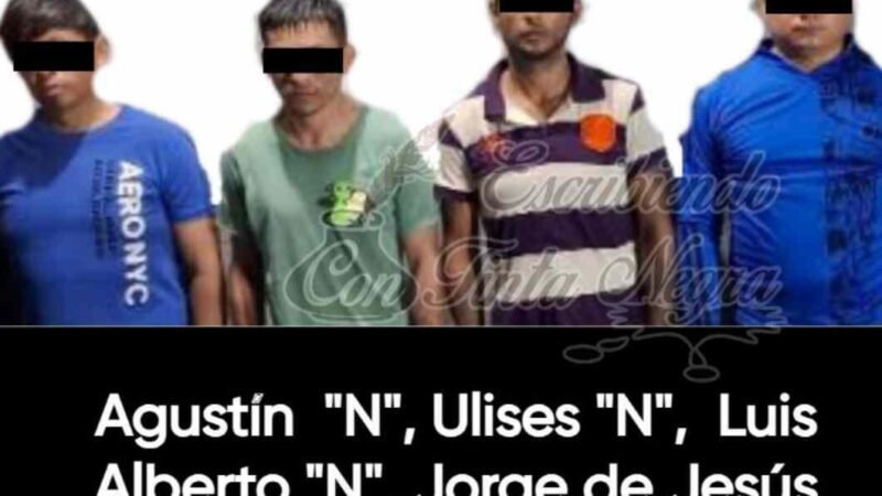 CAEN VENDEDORES DE DROGA