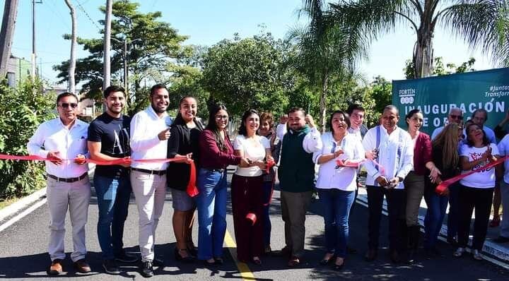 INAUGURAN PAVIMENTACIÓN EN FORTÍN