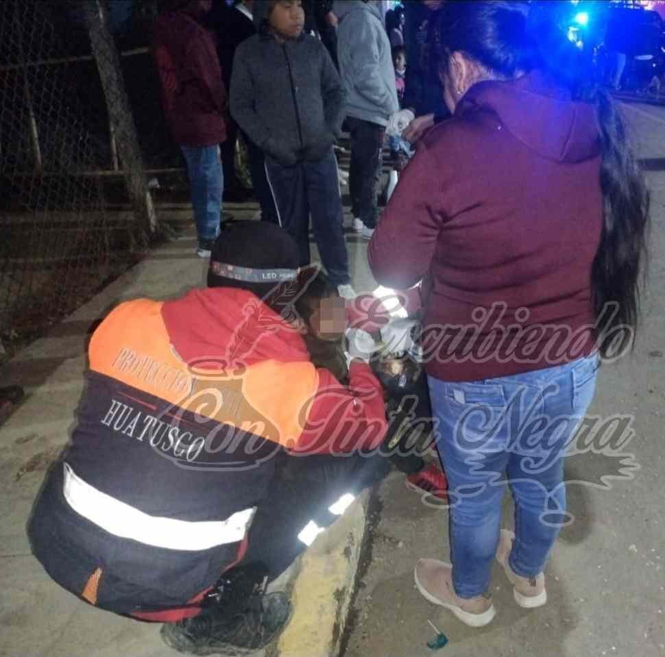 JOVENCITA ATROPELLA A MENOR EN HUATUSCO