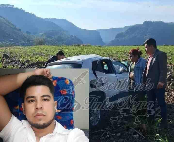 MUERE JOVEN DE HUATUSCO EN CHOQUE