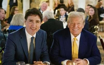 TRUMP SUGIERE A TRUDEAU QUE CANADÁ FORME PARTE DE ESTADOS UNIDOS