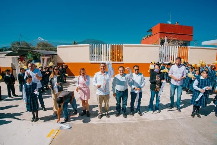 JOSÉ LUIS ALONSO JUÁREZ ENTREGA OBRA EN PRIMARIA DE COSCO