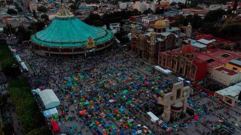 BASÍLICA DE GUADALUPE RECIBE MÁS DE 12 MILLONES DE PEREGRINOS ESTE AÑO