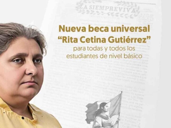 VAN 4.8 MILLONES DE ESTUDIANTES REGISTRADOS PARA LA BECA ‘RITA CETINA’