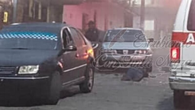 EJECUTAN A DOS EN COSCOMATEPEC