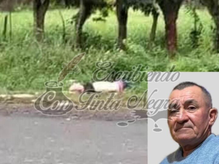 LO REPORTAN COMO DESAPARECIDO Y LO ENCUENTRAN EJECUTADO