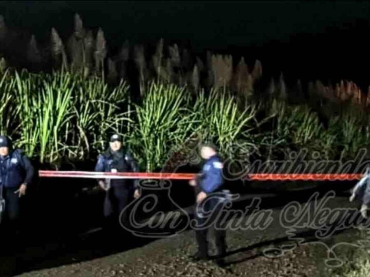 POLICÍAS ESTATALES ABATEN A MOTOCICLISTA EN POTRERO