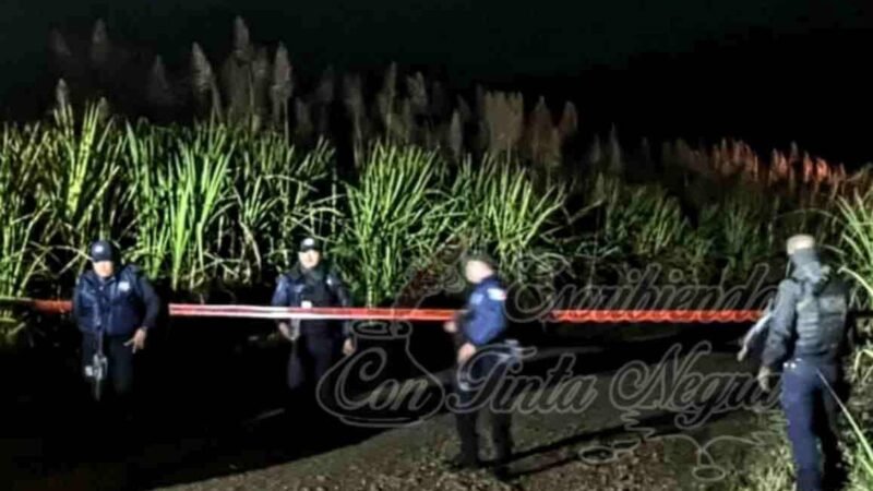 POLICÍAS ESTATALES ABATEN A MOTOCICLISTA EN POTRERO