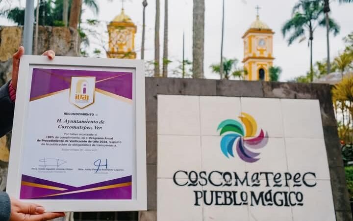 CUMPLE COSCOMATEPEC CON VERIFICACIÓN DEL 2024 ANTE EL IVAI