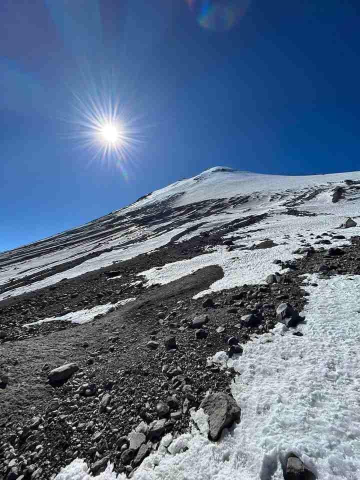 AUMENTA ARRIBO DE MONTAÑISTAS AL PICO DE ORIZABA