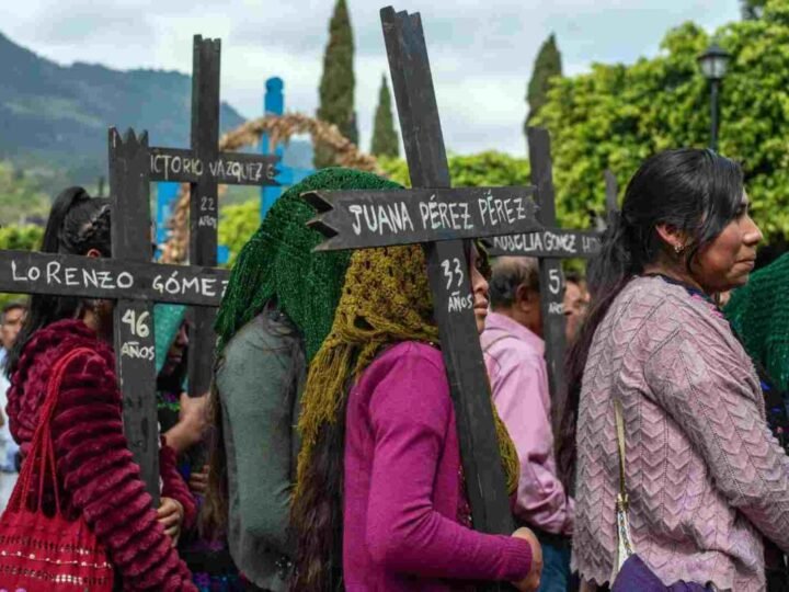 INDÍGENAS EXIGEN JUSTICIA Y DESARME DE GRUPOS CRIMINALES EN CHIAPAS