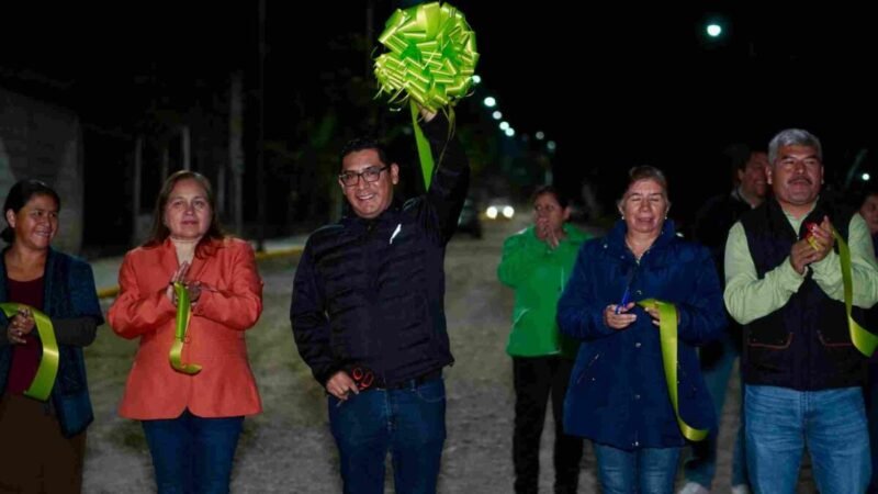 INAUGURAN OBRA EN SAN JOSÉ NERIA