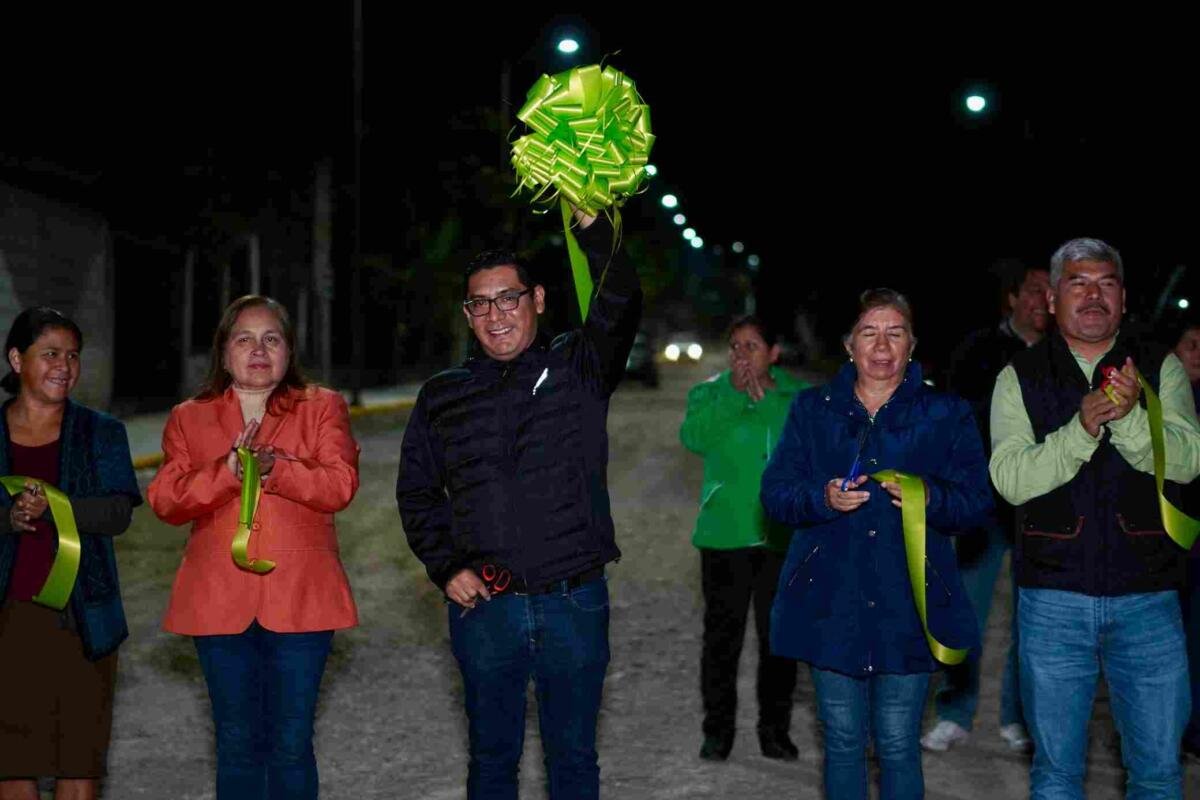 INAUGURAN OBRA EN SAN JOSÉ NERIA