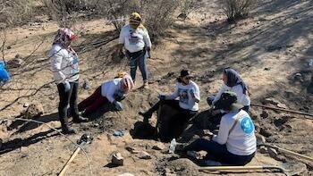 BUSCADORAS POR LA PAZ SONORA ENCUENTRAN 26 FOSAS CLANDESTINAS