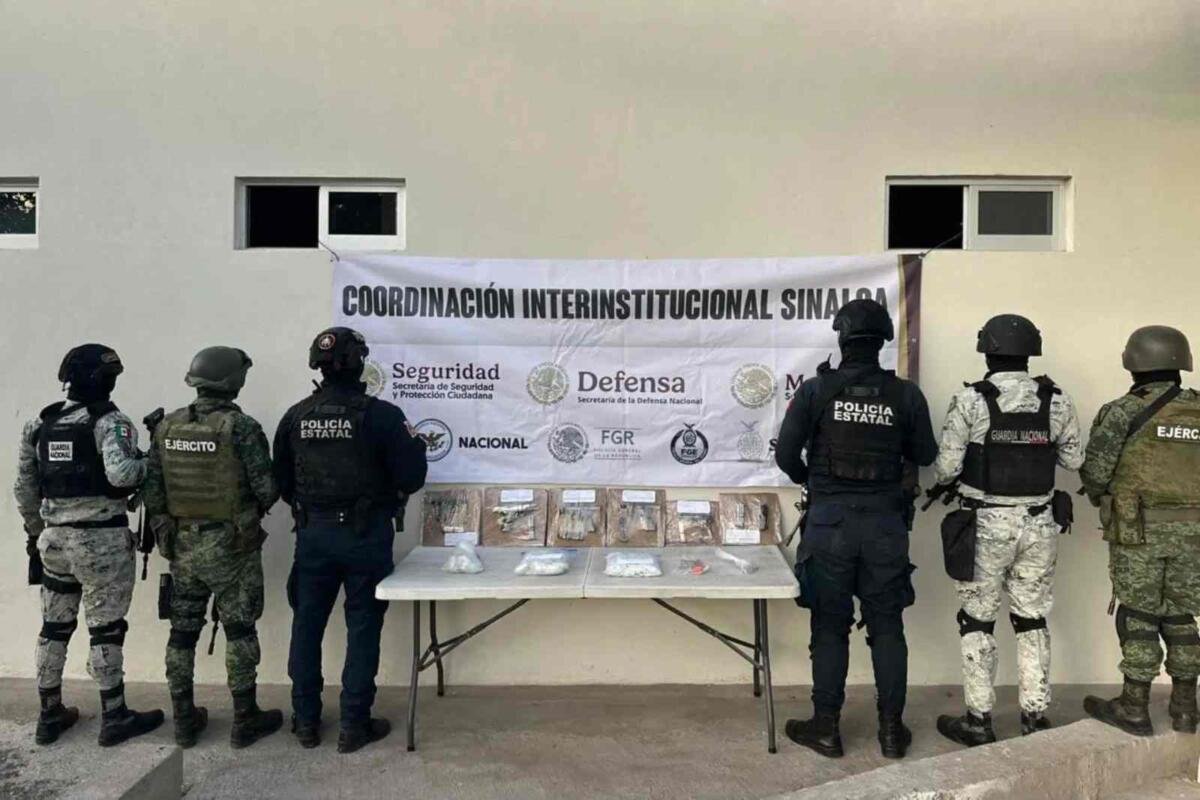 HALLAN ARMAS, DROGAS Y DINERO TRAS REVISIÓN DE PENAL EN CULIACÁN, SINALOA