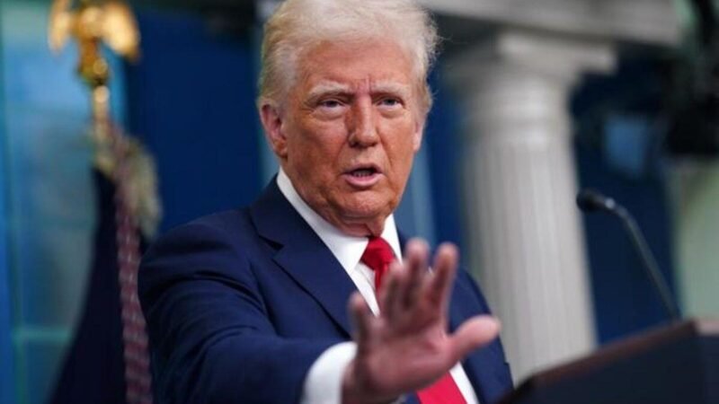 TRUMP AFIRMA QUE IMPONDRÁ ARANCELES A LA UNIÓN EUROPEA