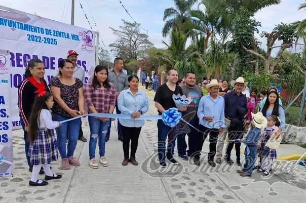 INAUGURA RAFAEL LÓPEZ HERNÁNDEZ OBRA EN MATA PASTOR