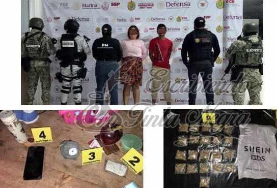 CAPTURAN A PAREJA DE NARCO MENUDISTAS