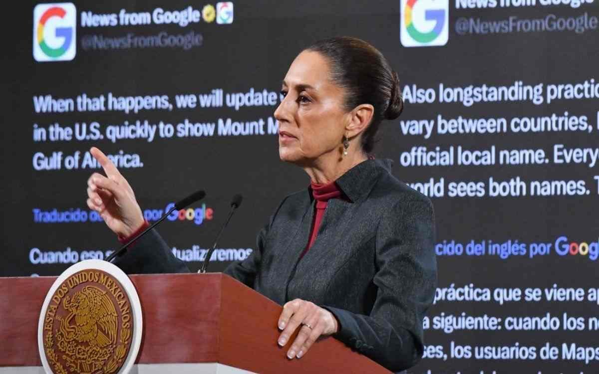 GOBIERNO ANALIZA DENUNCIAR A GOOGLE POR RENOMBRAR EL “GOLFO DE MÉXICO” COMO EL “GOLFO DE ÁMERICA”