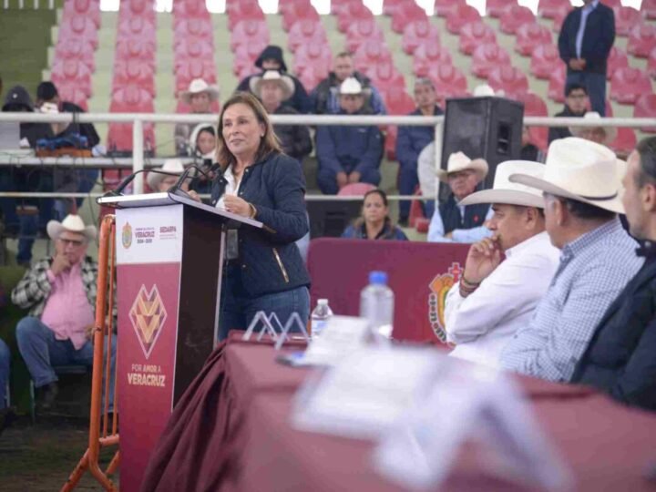 VERACRUZ RECUPERARÁ SU LIDERAZGO HISTÓRICO EN EL SECTOR GANADERO: ROCÍO NAHLE