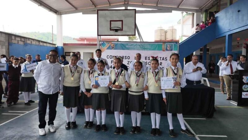 GANA PRIMARIA DE TOMATLÁN CONCURSO DE ESCOLTAS; COSCO SE LLEVA SEGUNDO Y TERCER LUGAR