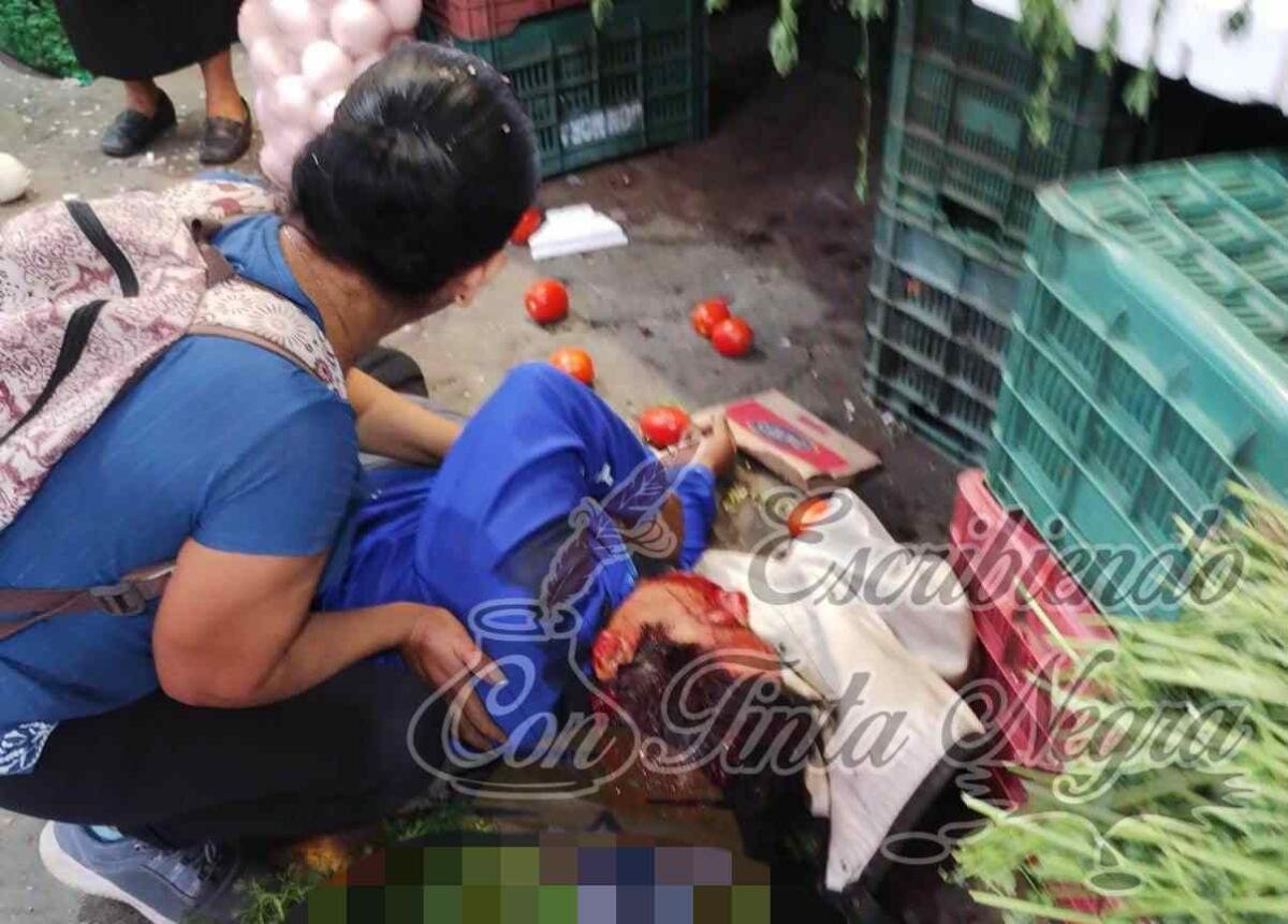 EJECUTAN A COMERCIANTE EN MERCADO DE CIUDAD MENDOZA
