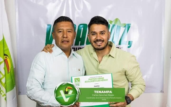 CARLOS SÁNCHEZ REYES, CANDIDATO DEL PARTIDO VERDE EN TENAMPA