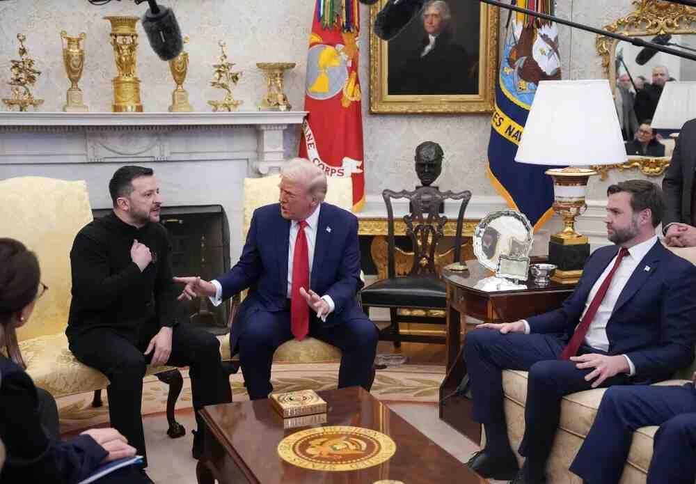 CASA BLANCA NIEGA “EMBOSCADA” Y CULPA A ZELENSKI DEL ENFRENTAMIENTO