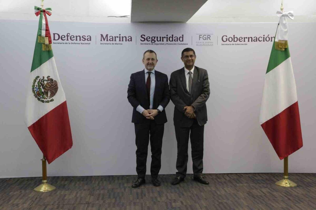 MÉXICO E ITALIA FIRMAN UN ACUERDO DE SEGURIDAD