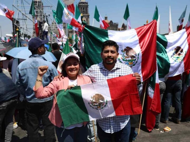 ALEJANDRO PORRAS MARÍN REAFIRMA SU COMPROMISO CON LA CUARTA TRANSFORMACIÓN EN EL ZÓCALO DE LA CIUDAD DE MÉXICO