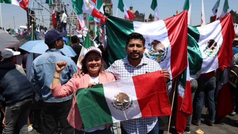 ALEJANDRO PORRAS MARÍN REAFIRMA SU COMPROMISO CON LA CUARTA TRANSFORMACIÓN EN EL ZÓCALO DE LA CIUDAD DE MÉXICO