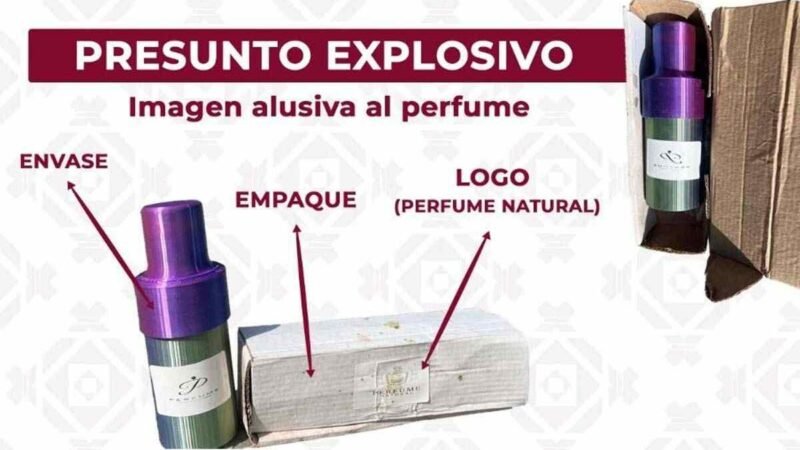 EMITEN ALERTA TRAS EXPLOSIONES DE PAQUETES CON PERFUMES EN VERACRUZ