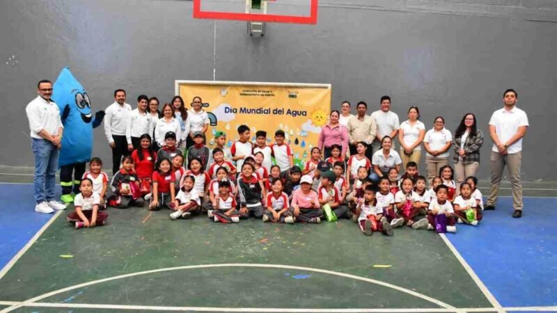FOMENTAN CUIDADO DEL AGUA AUTORIDADES EN CONMEMORACIÓN AL DÍA MUNDIAL DEL AGUA
