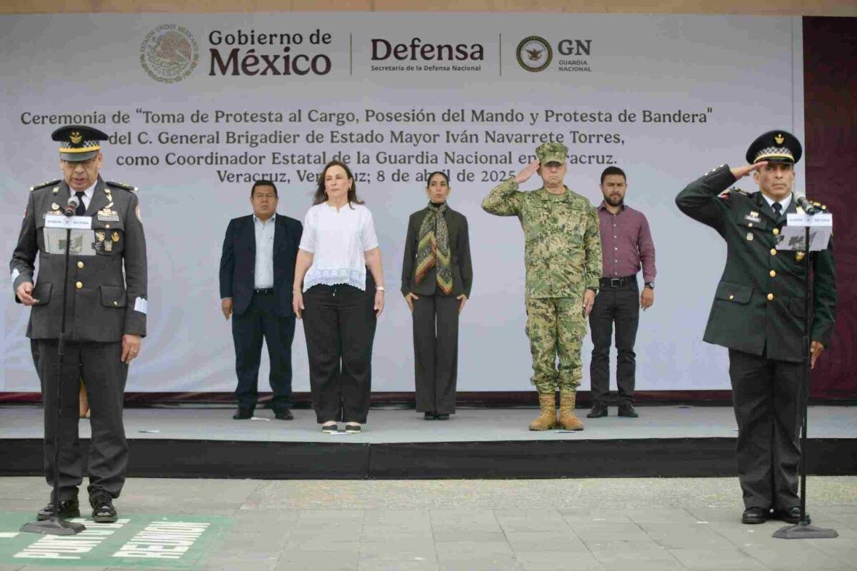 REITERA GOBERNADORA NAHLE COORDINACIÓN Y COLABORACIÓN CON LA GUARDIA NACIONAL