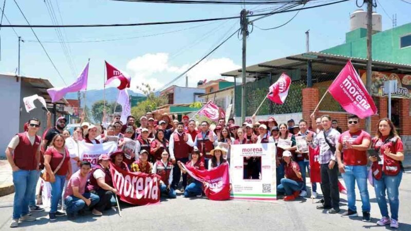 UN ÉXITO, JORNADA DE AFILIACIÓN AL MORENA