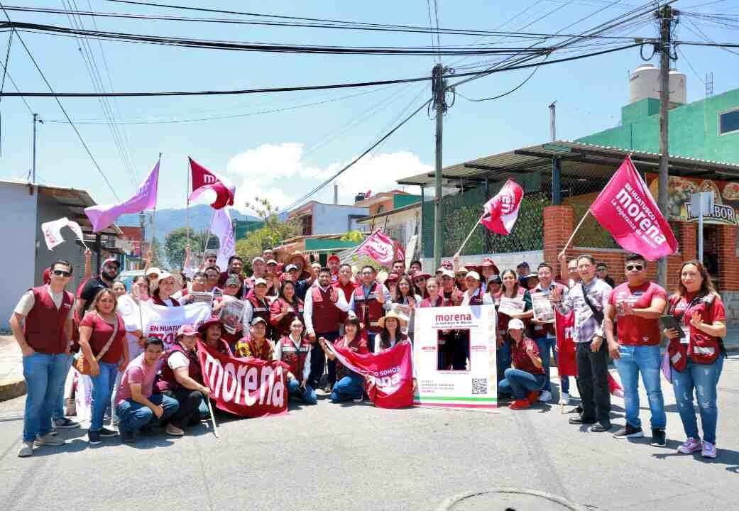 UN ÉXITO, JORNADA DE AFILIACIÓN AL MORENA